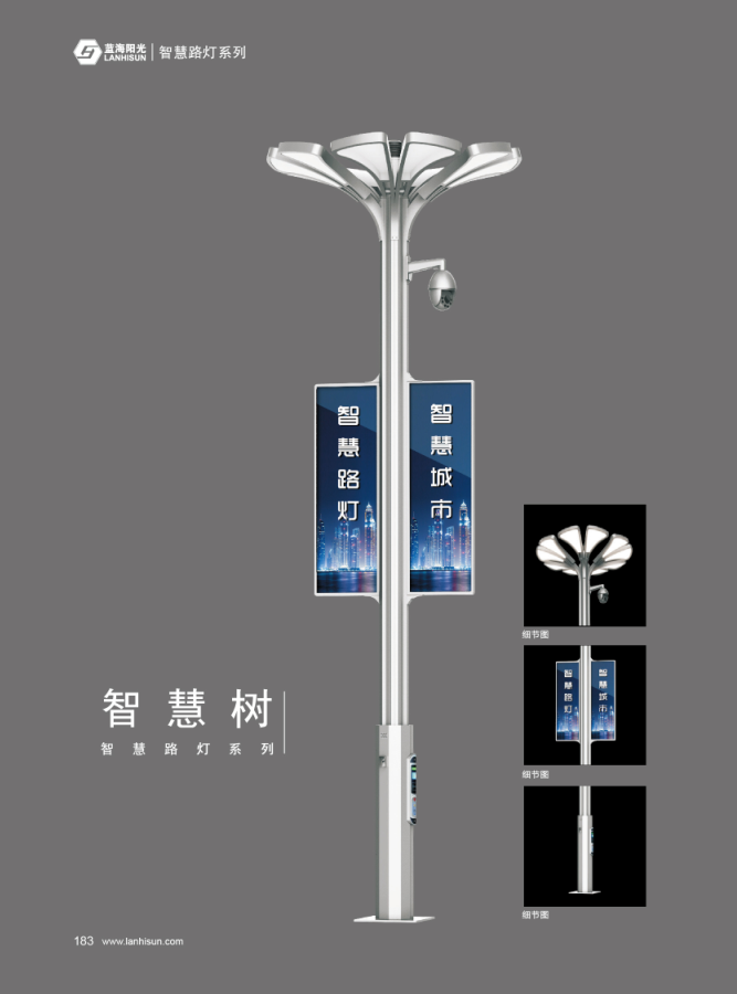 多功能路灯-智慧树